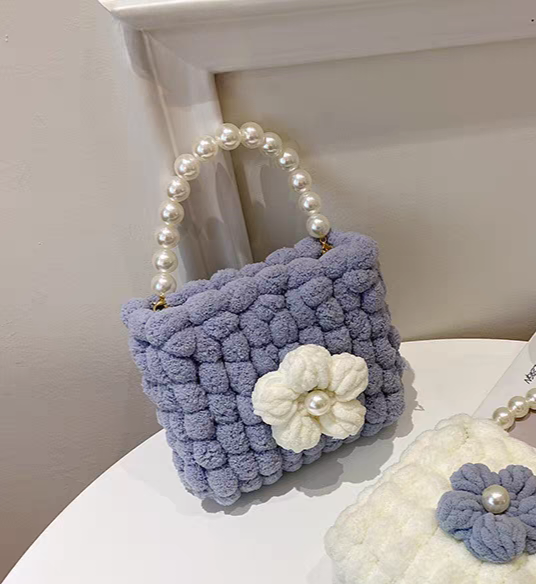 Hand-Knitted Tote Bag Craft Kit