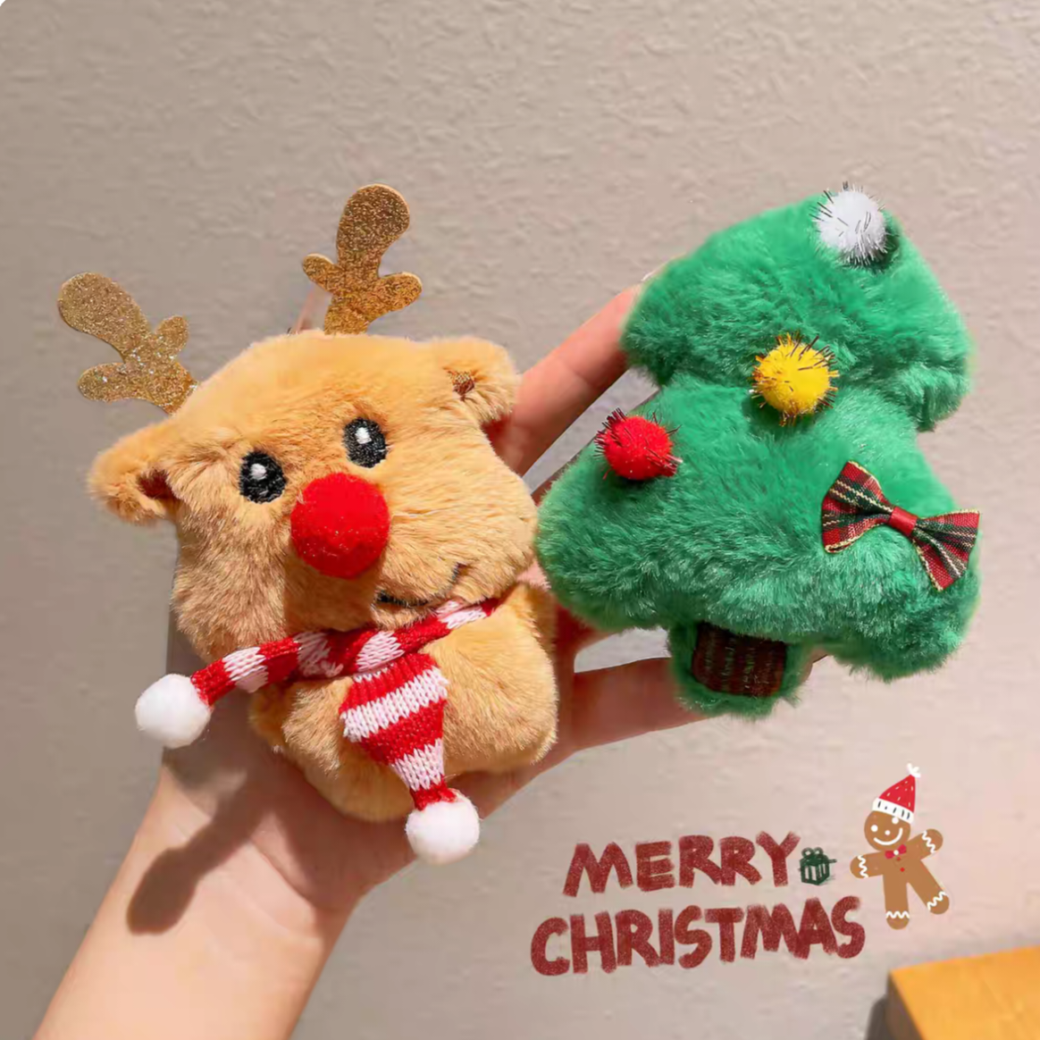 Cartoon Christmas Brooch