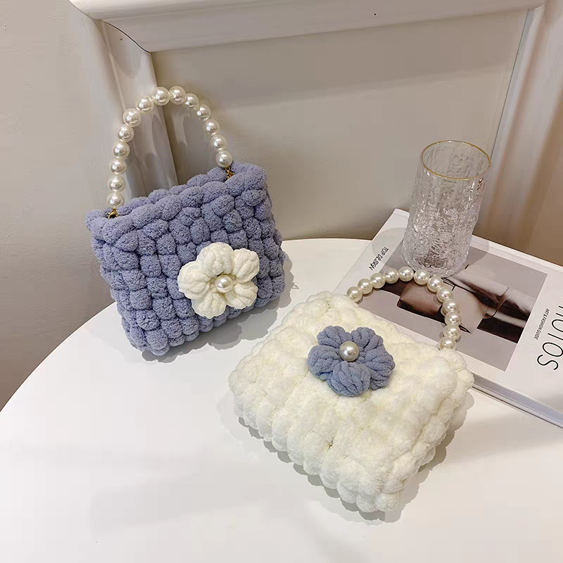 Hand-Knitted Tote Bag Craft Kit