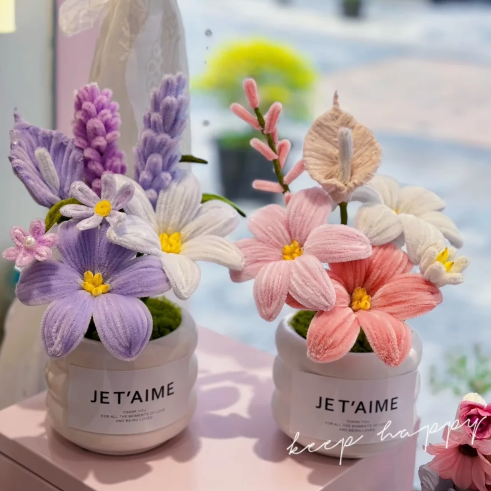 Potted Flower Niuniubang Craft Kit