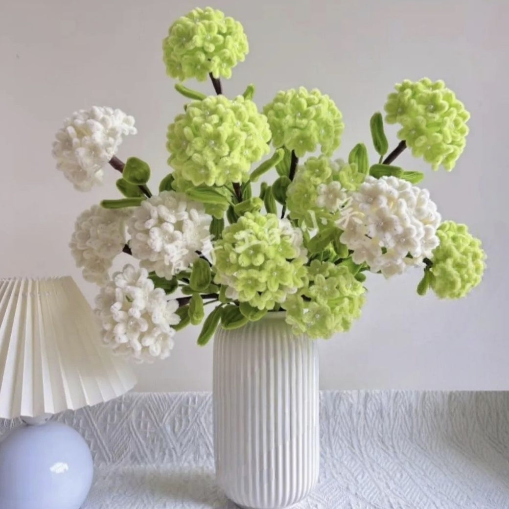 Hydrangea Chenille Stems Craft Kit