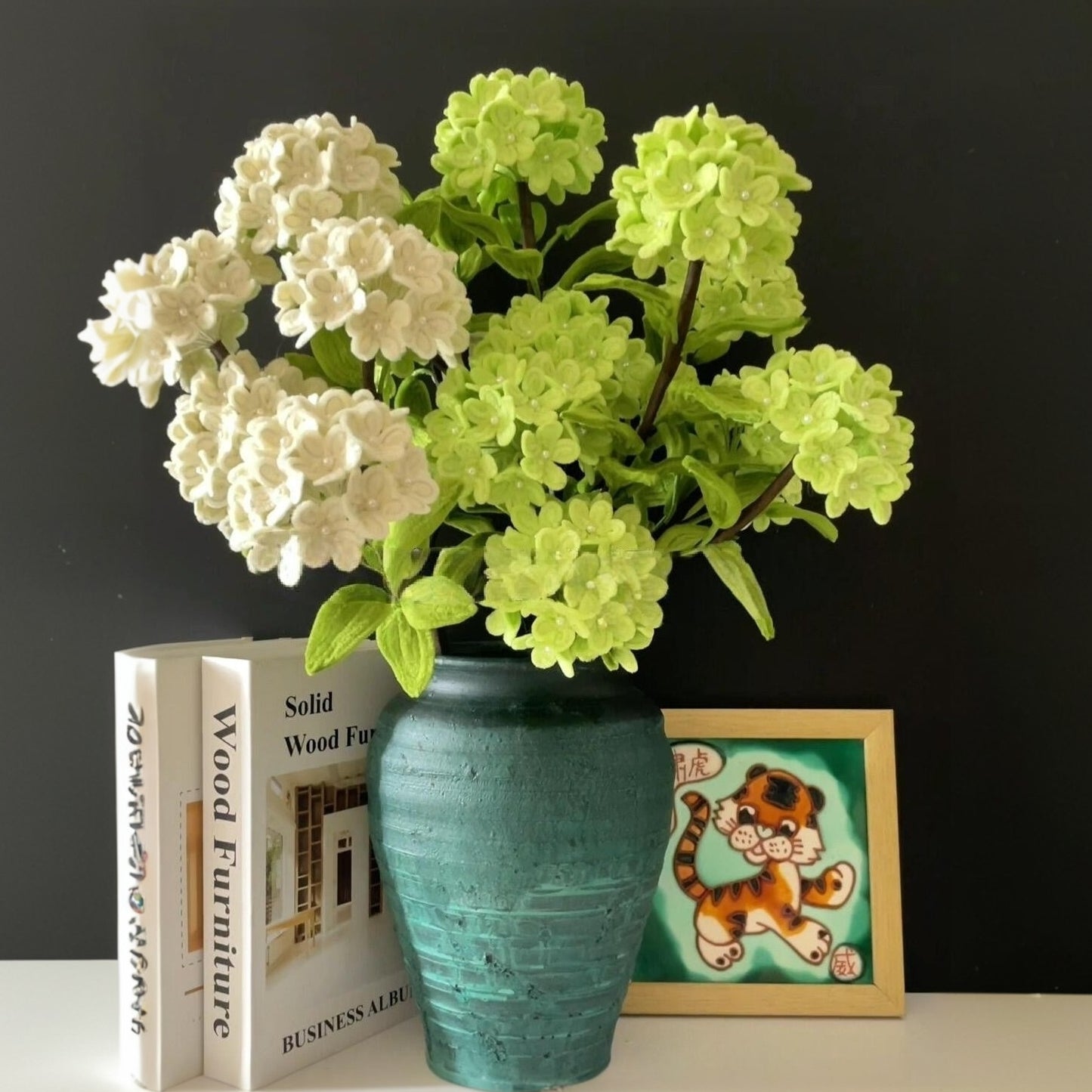 Hydrangea Chenille Stems Craft Kit