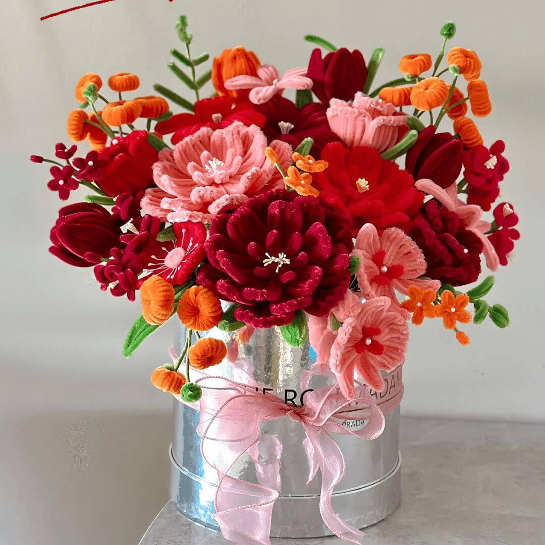 Blooming Bucket Bouquet Niuniubang Kit