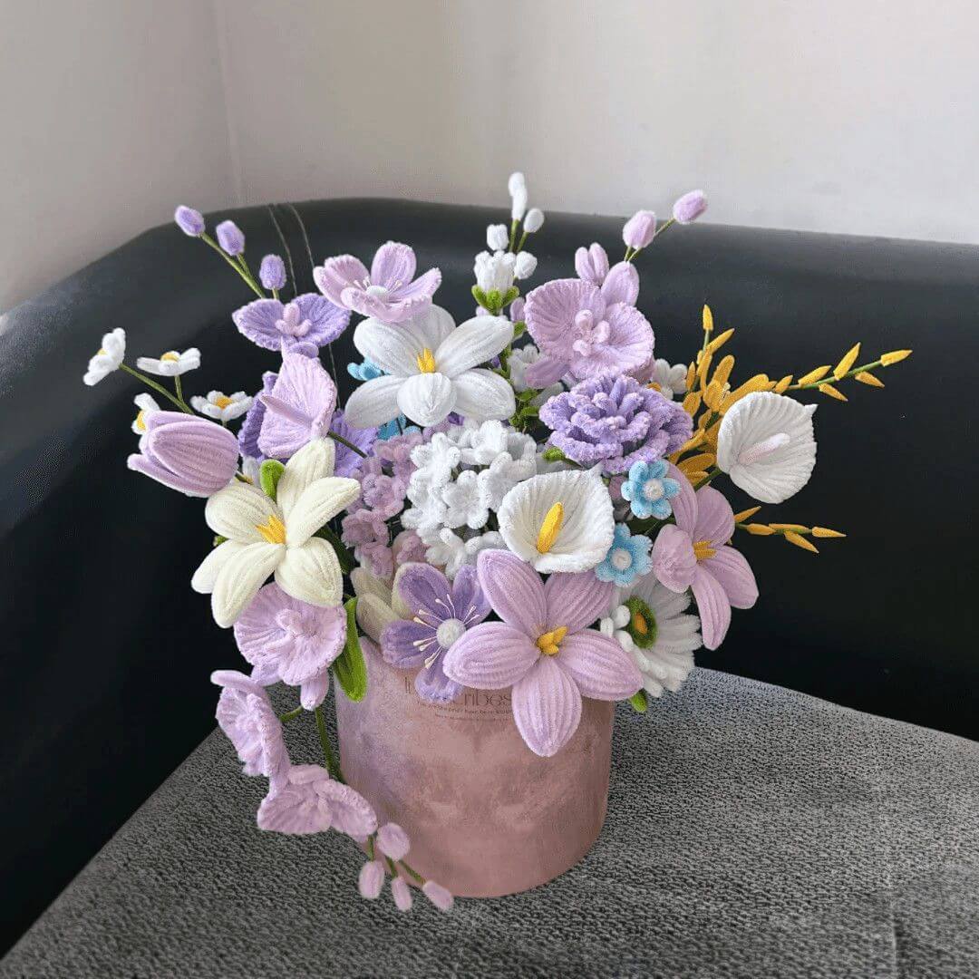Blooming Bucket Bouquet Niuniubang Kit