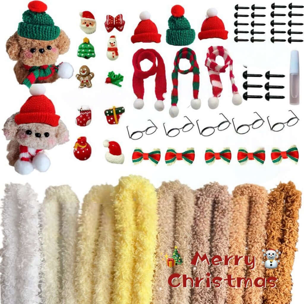 Christmas Puppy Niuniubang Kit ( eight Christmas puppies )